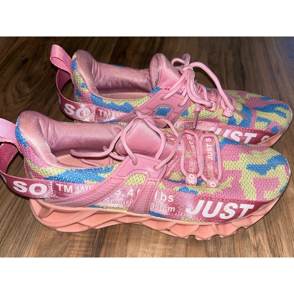 Womens Just So So‎ Athletic Tennis Shoes, Sz 6.5